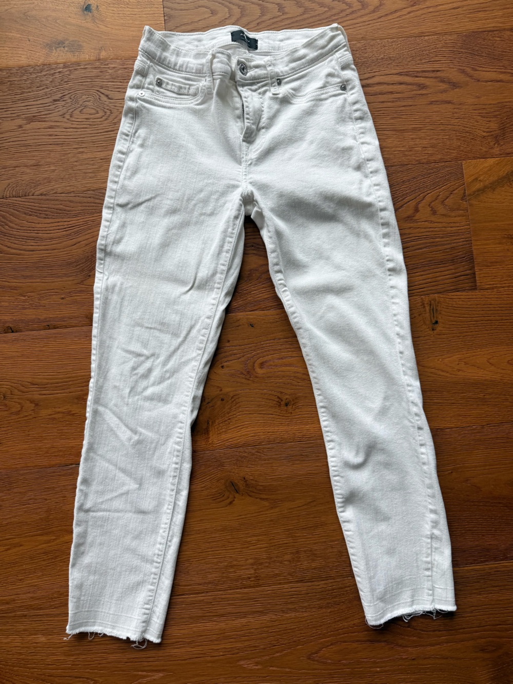 White Women’s Jeans - 7 for All Mankind Classic Slim Fit size 26